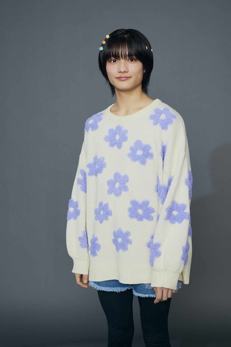 城桧吏扮する沖田翔。(c)練馬ジム | LINEマンガ・2025 映画「おっパン」製作委員会