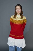 大原梓扮する沖田萌。(c)練馬ジム | LINEマンガ・2025 映画「おっパン」製作委員会