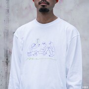 「目卍 ロングスリーブTシャツ」