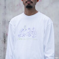 「目卍 ロングスリーブTシャツ」