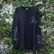「目卍 ロングスリーブTシャツ」