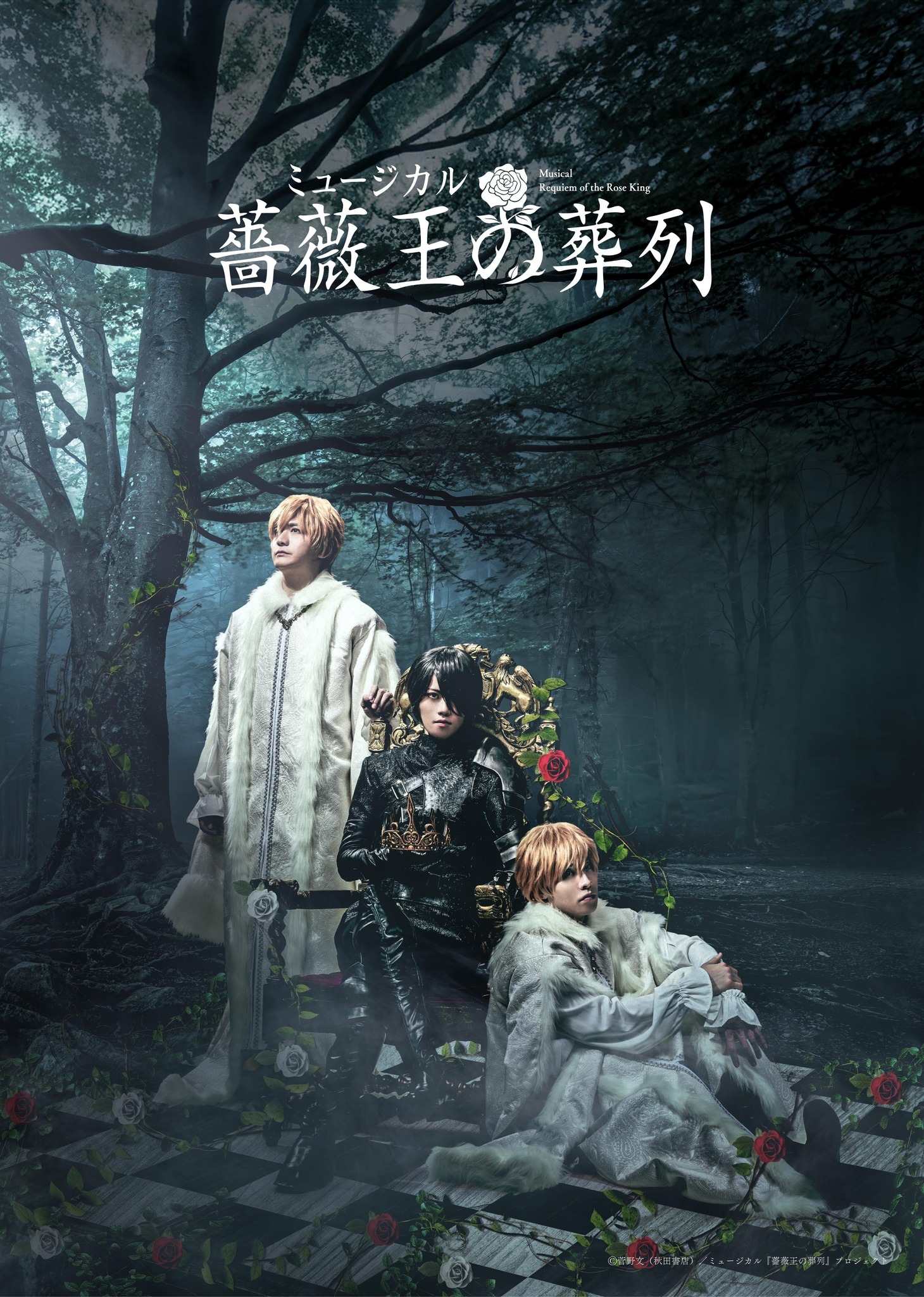 「ミュージカル『薔薇王の葬列』」キービジュアル