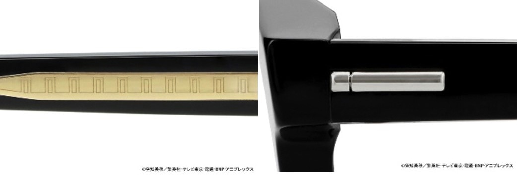 Zoffで販売される「土方十四郎モデル」。