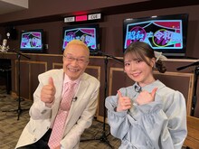 「昭和のあの人≠令和のこの人」より。左から神谷明、伊駒ゆりえ。