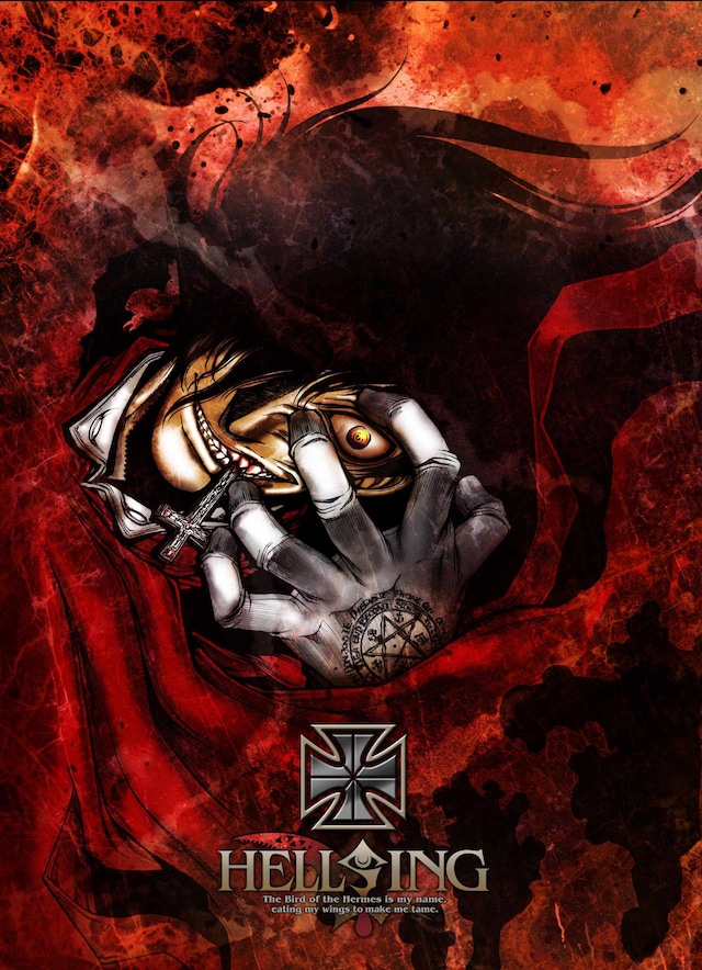 アニメ「HELLSING」OVAのビジュアル (c)平野耕太・少年画報社／WILD GEESE