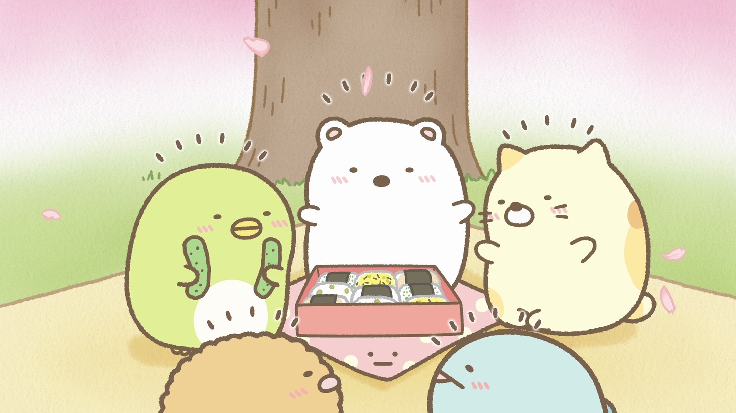 アニメ「すみっコぐらし ここがおちつくんです」PVより