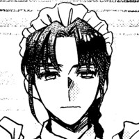 シナモン。月見里邸に勤めるメイド。寡黙で、ショコラの言うことしか聞かないショコラの犬。月見里組の一員