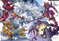 「エヴァンゲリオンANIMA 山下いくと画集」より。