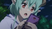 TVアニメ「ニートくノ一となぜか同棲はじめました」第3弾PVより、クレナ・ヴェントール(CV:小坂井祐莉絵)