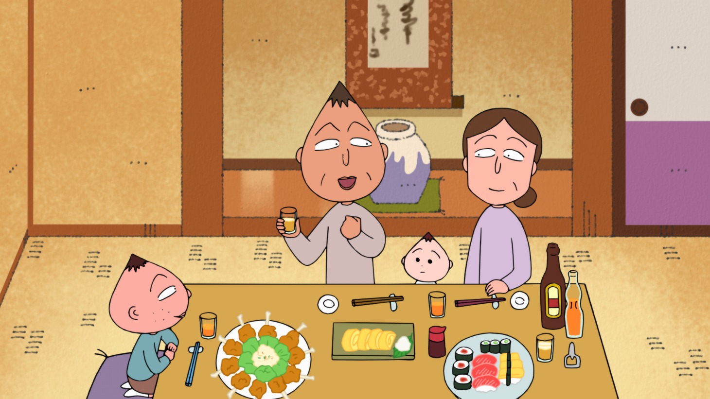 「永沢君ち 新築パーティー」の巻より
