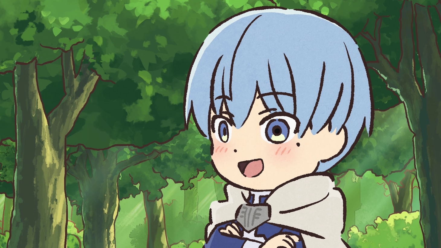 ミニアニメ「葬送のフリーレン ～●●の魔法～」の新作「身長が伸びる魔法」場面カット