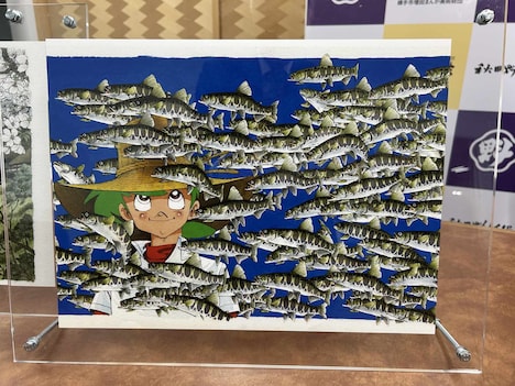 矢口高雄の原画。