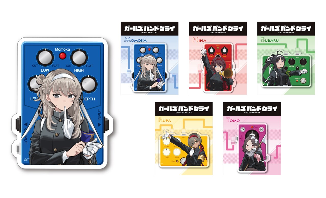 トゲナシトゲアリ アクリルスタンド 島村楽器 全5種セットガールズバンドクライ② ガールズバンドクライ 第2弾 ビッグアクリルスタンド SJ トゲ