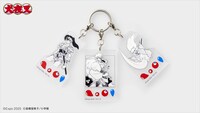 「犬夜叉」の3連アクリルキーホルダー  ※画像はイメージ。実際の商品とはデザインが異なる場合あり