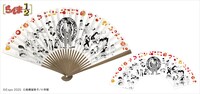「らんま1/2」の紙扇子  ※画像はイメージ。実際の商品とはデザインが異なる場合あり