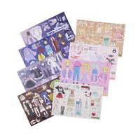 「貼ってはがせる きせかえプティ♥シールブック＆ひみつのクローゼットシール」 (c)りぼん2025年5月超特大号／集英社