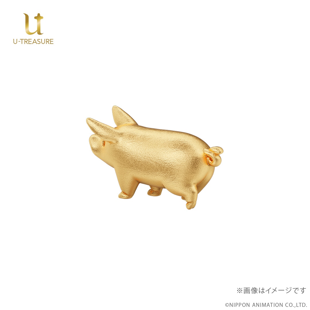 純金製「うまそうフィギュア」