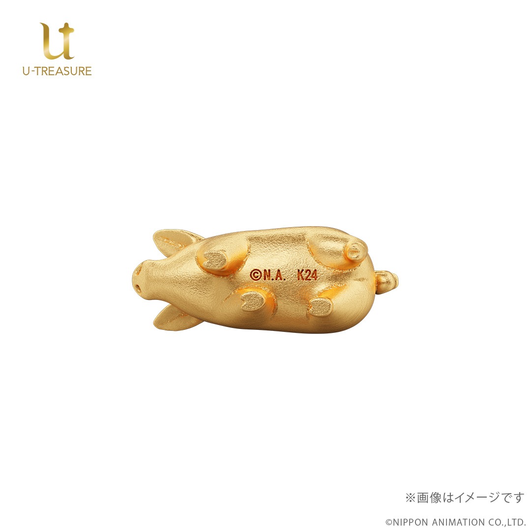 純金製「うまそうフィギュア」