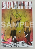 「ワンパンマン」のエンボスメタリックポストカード。