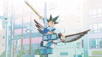 TVアニメ「真・侍伝 YAIBA」エンディングの場面カット (c)青山剛昌／小学館／真・侍伝YAIBA製作委員会