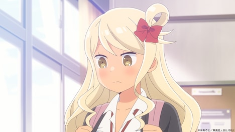 TVアニメ「阿波連さんははかれない season2」第1話「転校生じゃね？」より