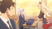 TVアニメ「阿波連さんははかれない season2」第1話「転校生じゃね？」より