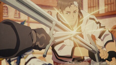 >TVアニメ「片田舎のおっさん、剣聖になる」ノンクレジットオープニングより