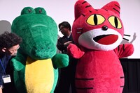 ゆっくりとステージに登場するどうぶつたち