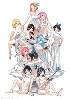 「紫雲寺家の子供たち」と「彼女、お借りします」コラボイラスト