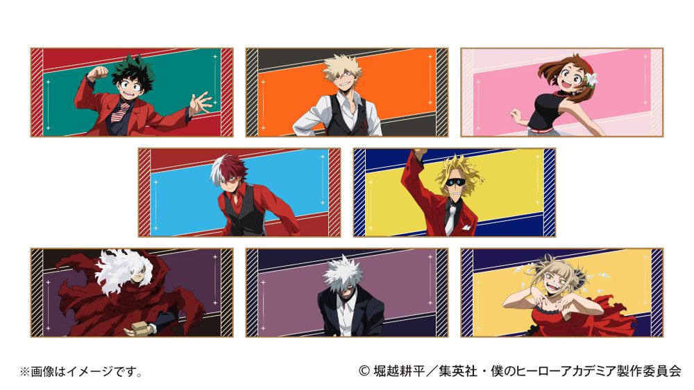 「キャラクタークロス＆チケット風カードセット」の「キャラクタークロス」の表