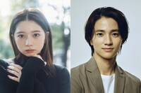 桜田ひより（左）と木戸大聖（右） (c)2026映画「モブ子の恋」製作委員会