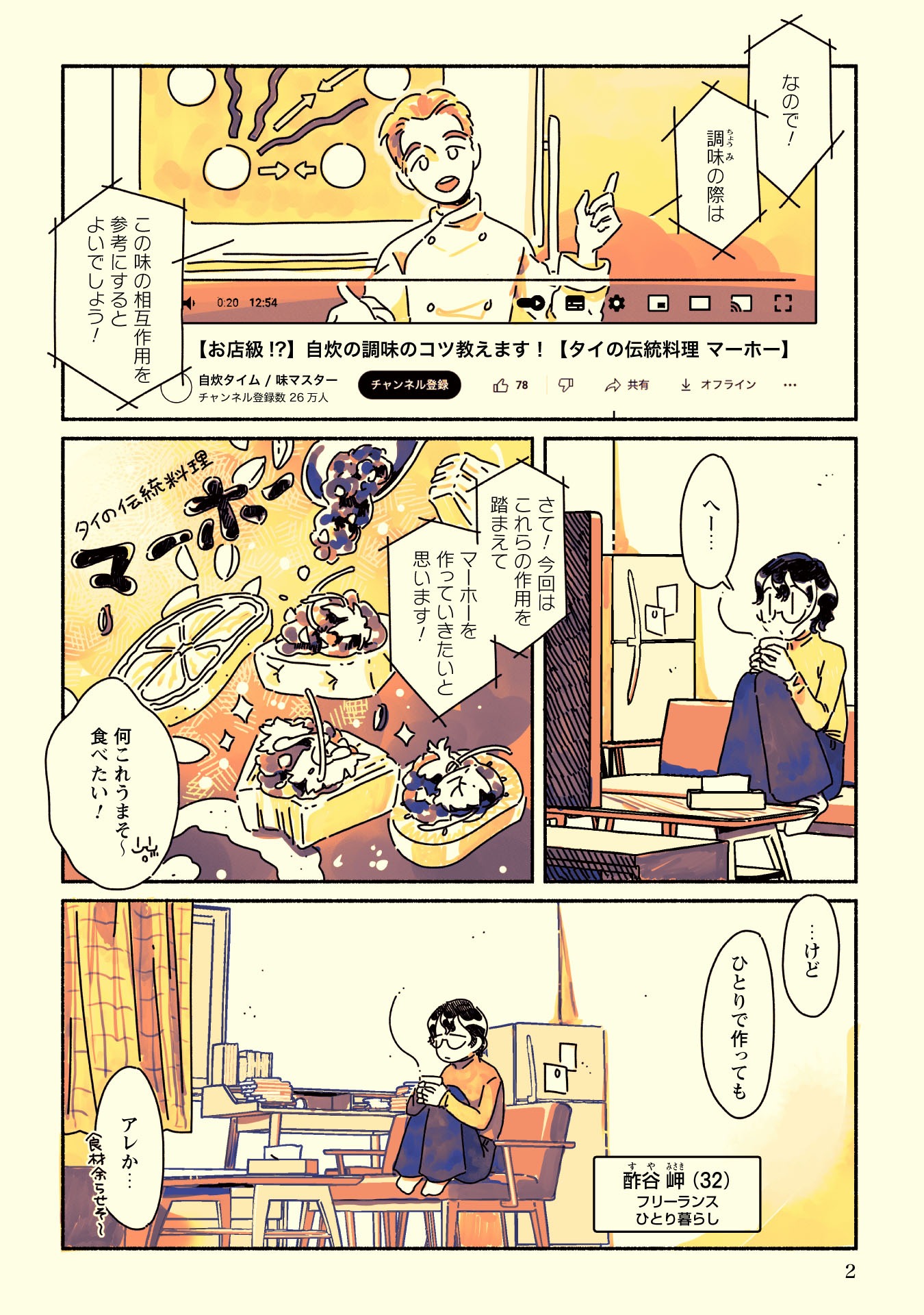 「甘くて辛くて酸っぱい」より
