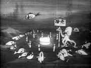 無声アニメ「海の水はなぜからい」より（写真提供：マツダ映画社）