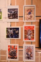 「Chapter8 士郎正宗のイラストワーク」のコーナー。