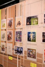 「Chapter8 士郎正宗のイラストワーク」のコーナー。