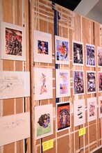 「Chapter8 士郎正宗のイラストワーク」のコーナー。