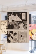 「丸山百景 KEITAMARUYAMA ANTHOLOGY POP UP STORE ー少女漫画とケイタマルヤマー」の様子（公式提供写真）