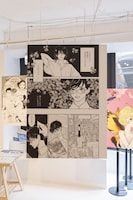 「丸山百景 KEITAMARUYAMA ANTHOLOGY POP UP STORE ー少女漫画とケイタマルヤマー」の様子（公式提供写真）