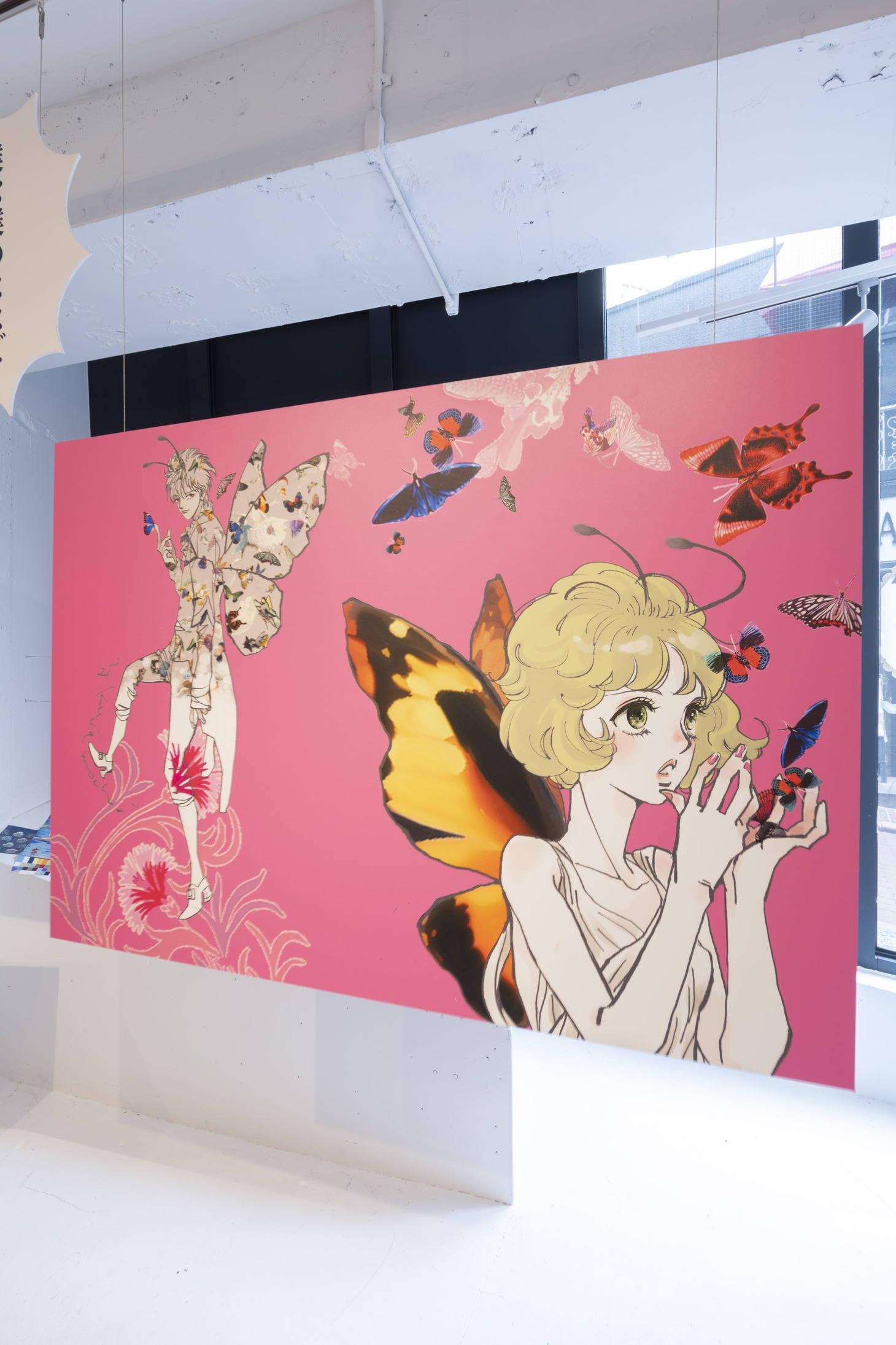 「丸山百景 KEITAMARUYAMA ANTHOLOGY POP UP STORE ー少女漫画とケイタマルヤマー」の様子（公式提供写真）