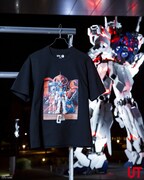UTで販売される「機動戦士ガンダム」シリーズの45周年を記念したTシャツコレクションの1種