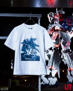 UTで販売される「機動戦士ガンダム」シリーズの45周年を記念したTシャツコレクションの1種
