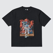 UTで販売される「機動戦士ガンダム」シリーズの45周年を記念したTシャツコレクションの1種
