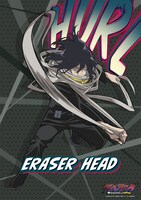 イレイザーヘッド（CV：諏訪部順一）のアクションビジュアル (c)古橋秀之・別天荒人・堀越耕平／集英社・ヴィジランテ製作委員会