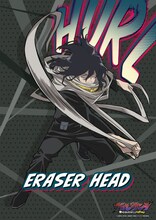 イレイザーヘッド（CV：諏訪部順一）のアクションビジュアル (c)古橋秀之・別天荒人・堀越耕平／集英社・ヴィジランテ製作委員会