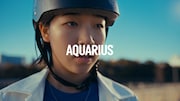スポーツドリンク「アクエリアス」新CMよりスケートボーダーの吉沢恋