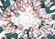 「僕のヒーローアカデミア チームアップミッション」両面B3サイズポスター (c)堀越耕平・あきやま陽光／集英社