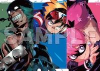 「僕のヒーローアカデミア」「ヴィジラ
ンテ-僕のヒーローアカデミア ILLEGALS-」両面B3サイズポスター (c)古橋秀之・別天荒人・堀越耕平／集英社