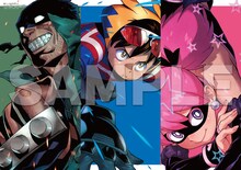 「僕のヒーローアカデミア」「ヴィジラ
ンテ-僕のヒーローアカデミア ILLEGALS-」両面B3サイズポスター (c)古橋秀之・別天荒人・堀越耕平／集英社