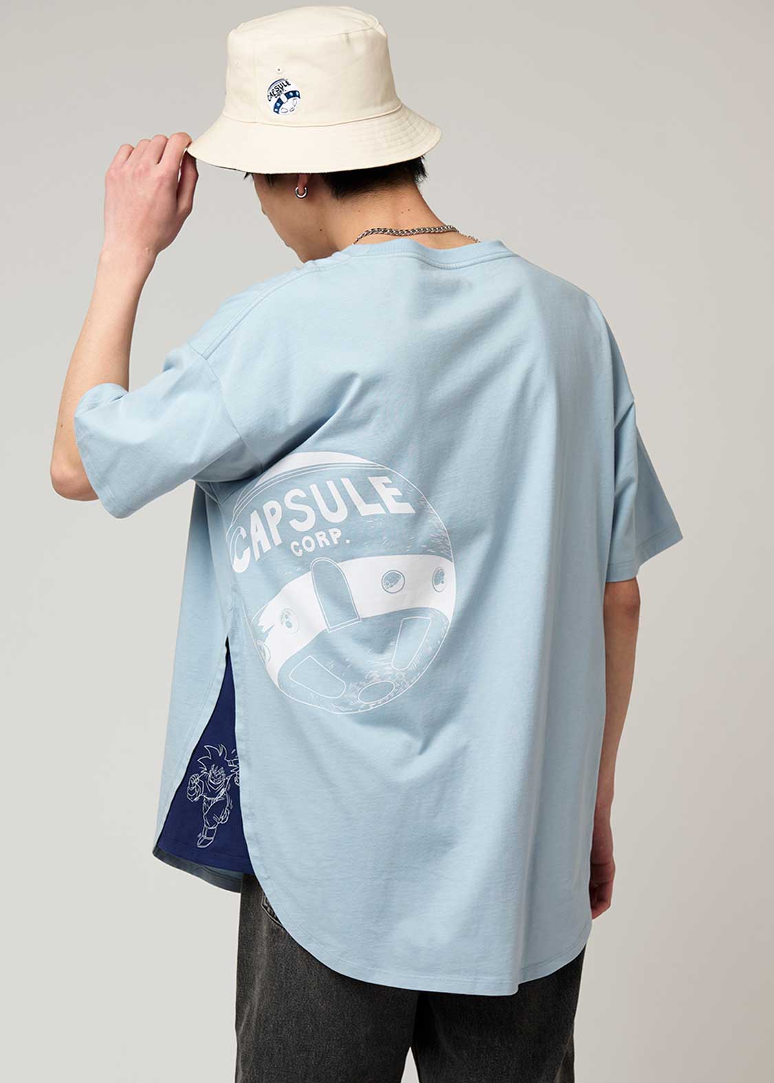 「重力20倍｜サイドガゼットTシャツ」