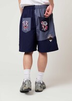 「変身｜ビッグシルエットポリトロショートパンツ」